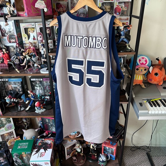 Hardwood Legends Dikembe Mutombo Georgetown Jersey Men’s 3XL
